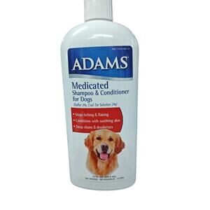 Adams Medicated Dog Shampoo With Conditioner